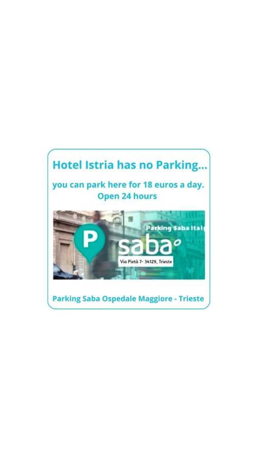Hotel Istria Триест Экстерьер фото